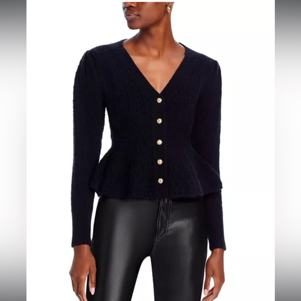 Line & Dot Amina Peplum cardigan